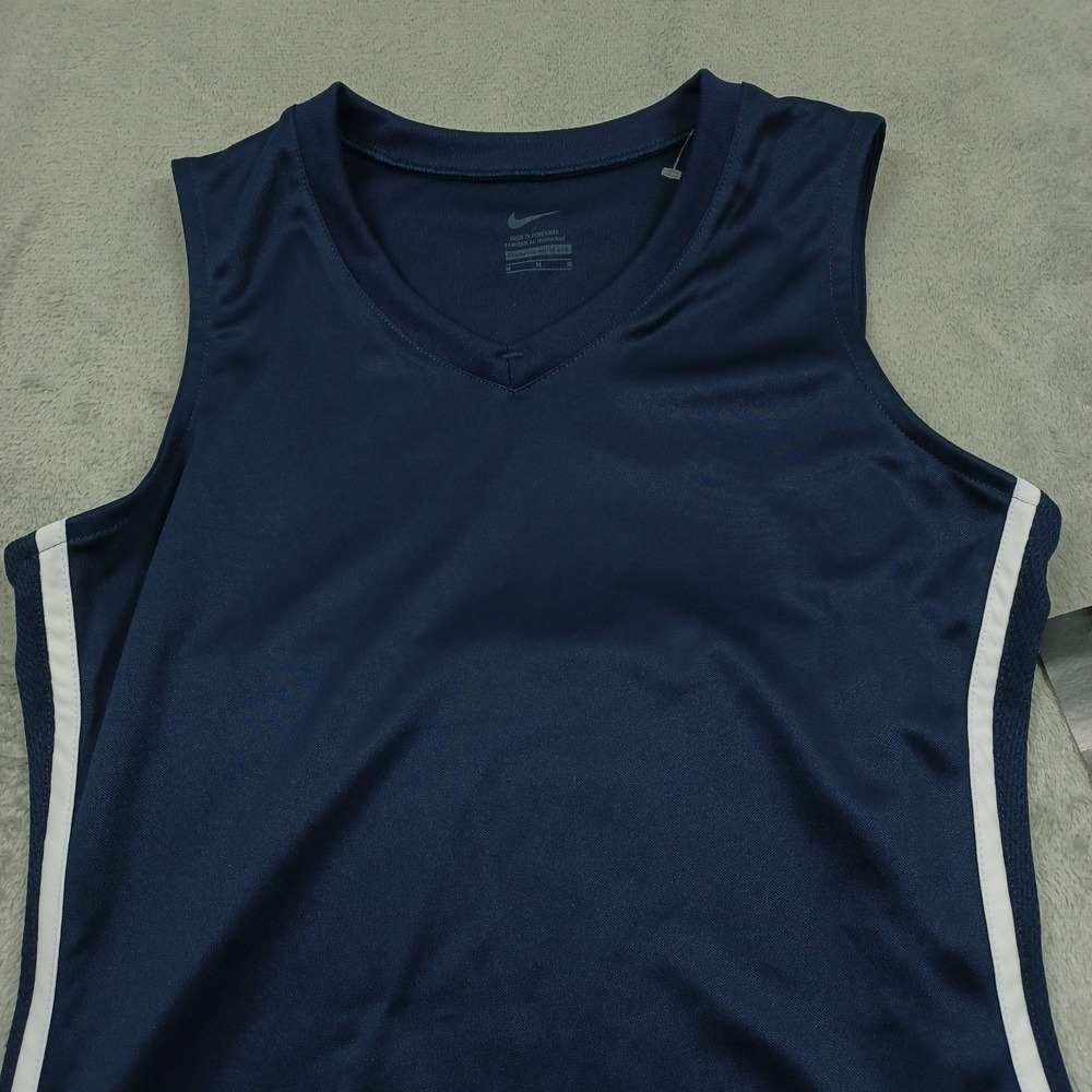 Nike Jersey Womens Medium Blue‎ Basketball Activewear NWT - Picture 4 of 10